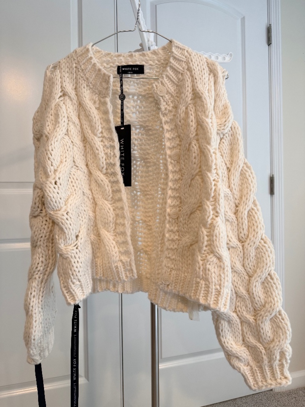 Cutie Pie chunky knit cardigan